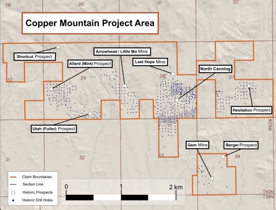 Copper Mountain Project Area