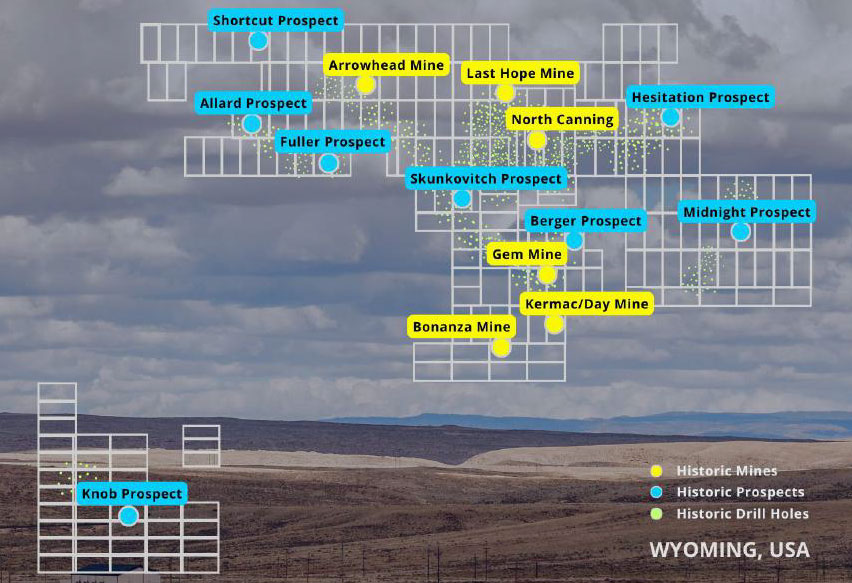 Copper Mountain Myriad Uranium - Mu Copper Mountain Map 