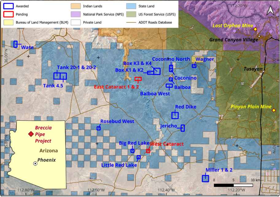 location-of-breccia-pipe-project